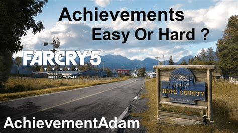 So, understanding what you must do is easy,. . Far cry 5 achievements